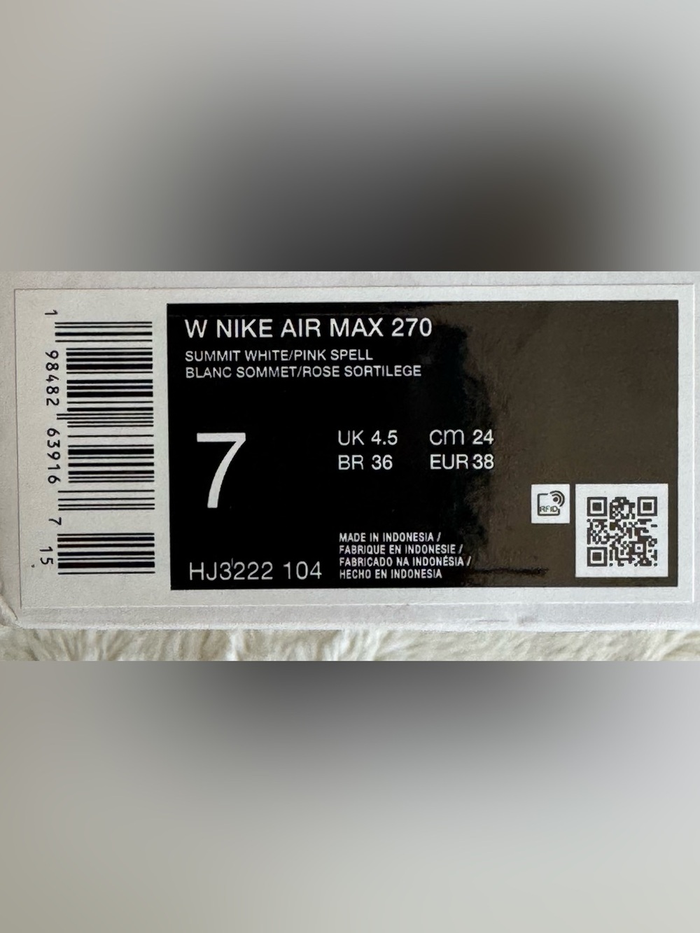 New- Nike Air Max 270 - Picture 8 of 8
